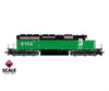 ScaleTrains SXT42127 Rivet Counter HO Scale EMD SD40-2 Burlington Northern/Late/Class Lights 8099 DC/DCC Ready