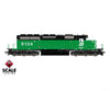 ScaleTrains SXT42133 Rivet Counter HO Scale EMD SD40-2 Burlington Northern/Late/Blanked Class Lights 8094 DC/DCC Ready