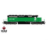 ScaleTrains SXT42133 Rivet Counter HO Scale EMD SD40-2 Burlington Northern/Late/Blanked Class Lights 8094 DC/DCC Ready