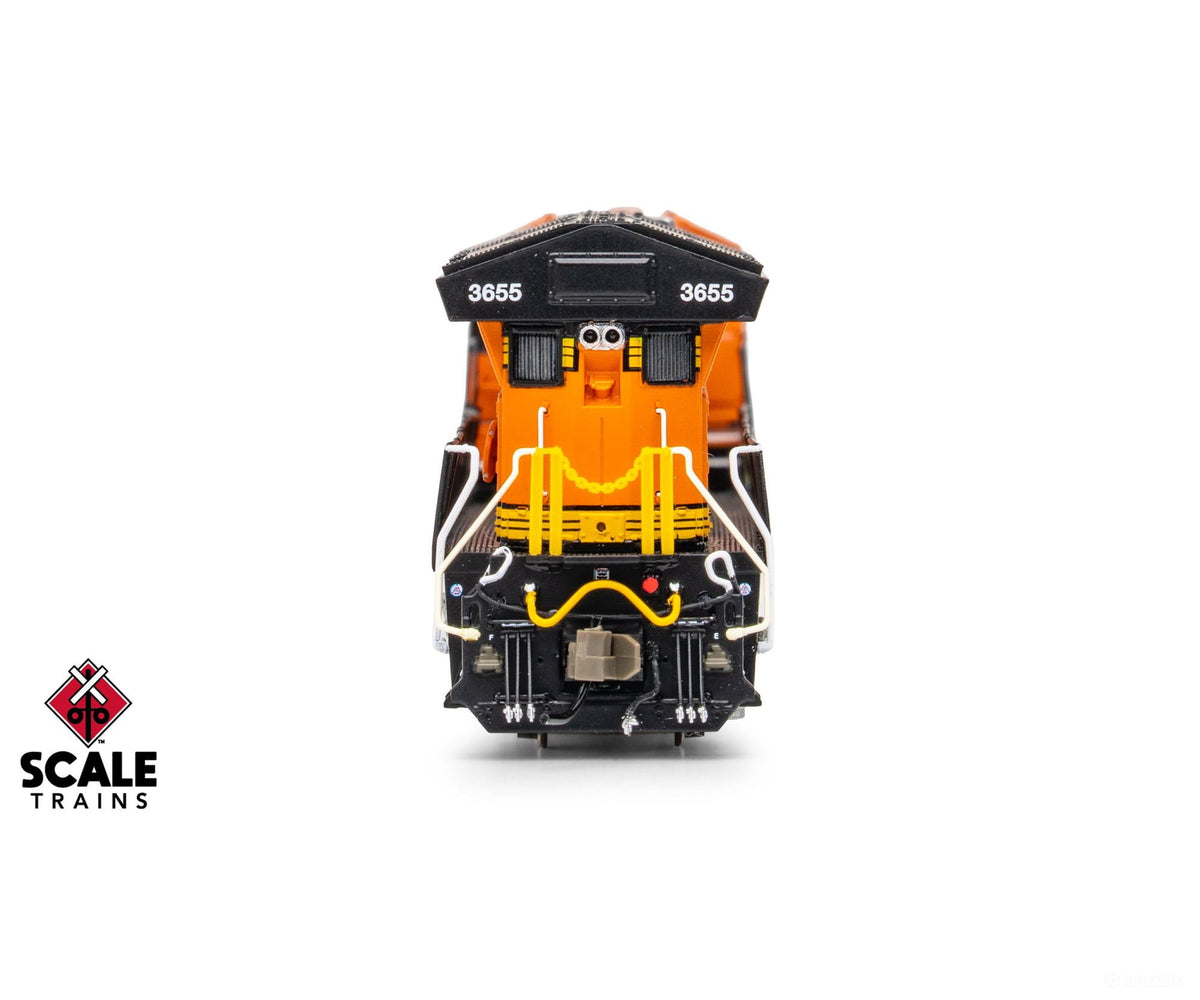 ScaleTrains SXT42494 Rivet Counter N Scale GE ET44C6H BNSF/Heritage III 3655 DCC & Sound Equipped - Locomotives