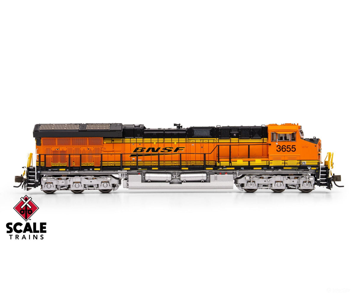 ScaleTrains SXT42496 Rivet Counter N Scale GE ET44C6H BNSF/Heritage III 3660 DCC & Sound Equipped - Locomotives