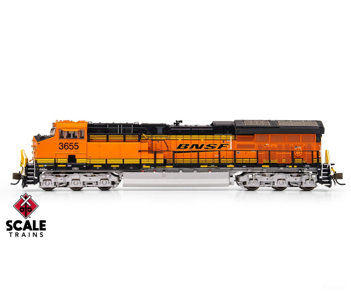 ScaleTrains SXT42498 Rivet Counter N Scale GE ET44C6H BNSF/Heritage III 3666 DCC & Sound Equipped - Locomotives