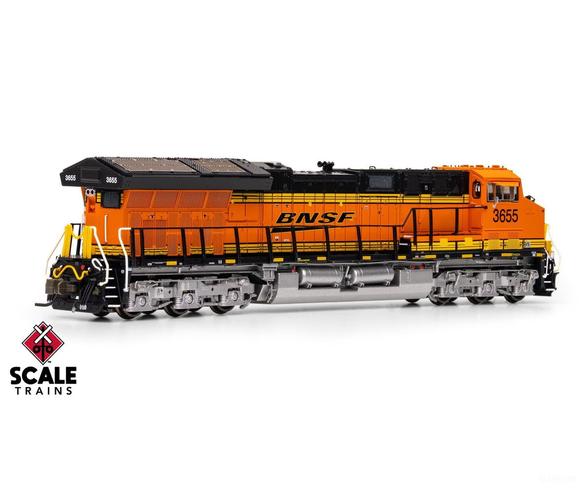 ScaleTrains SXT42498 Rivet Counter N Scale GE ET44C6H BNSF/Heritage III 3666 DCC & Sound Equipped - Locomotives