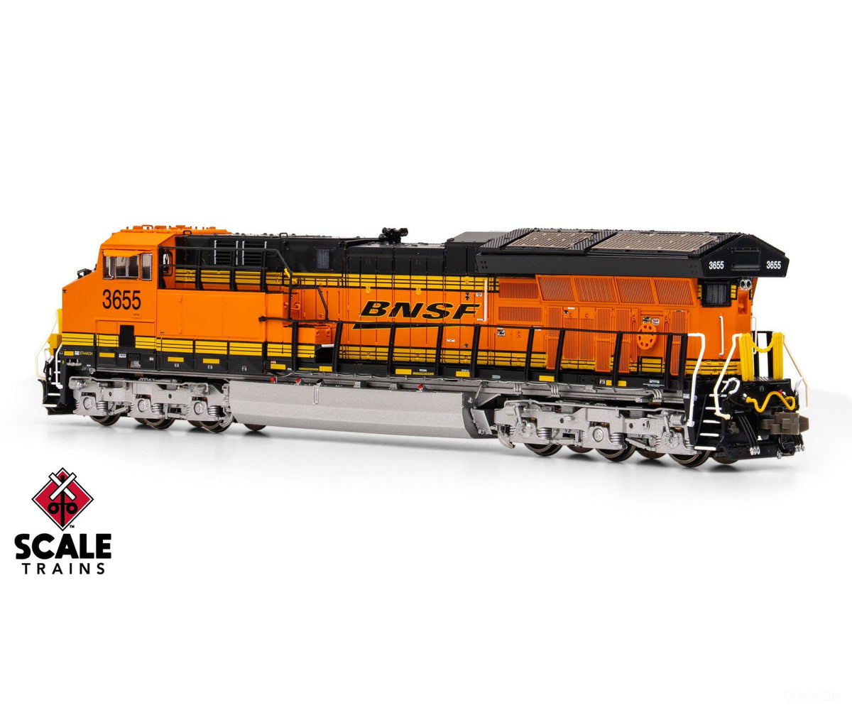 ScaleTrains SXT42498 Rivet Counter N Scale GE ET44C6H BNSF/Heritage III 3666 DCC & Sound Equipped - Locomotives
