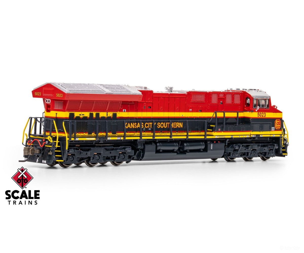 ScaleTrains SXT42527 Rivet Counter N Scale GE ET44AC Kansas City Southern/Belle 5016 DC/DCC Ready - Locomotives