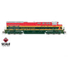 ScaleTrains SXT42529 Rivet Counter N Scale GE ET44AC Kansas City Southern/Belle 5020 DC/DCC Ready - Locomotives
