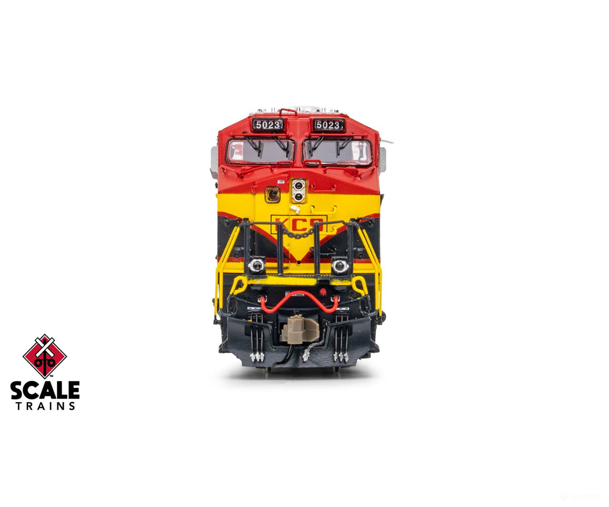 ScaleTrains SXT42529 Rivet Counter N Scale GE ET44AC Kansas City Southern/Belle 5020 DC/DCC Ready - Locomotives