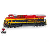 ScaleTrains SXT42531 Rivet Counter N Scale GE ET44AC Kansas City Southern/Belle 5023 DC/DCC Ready - Locomotives
