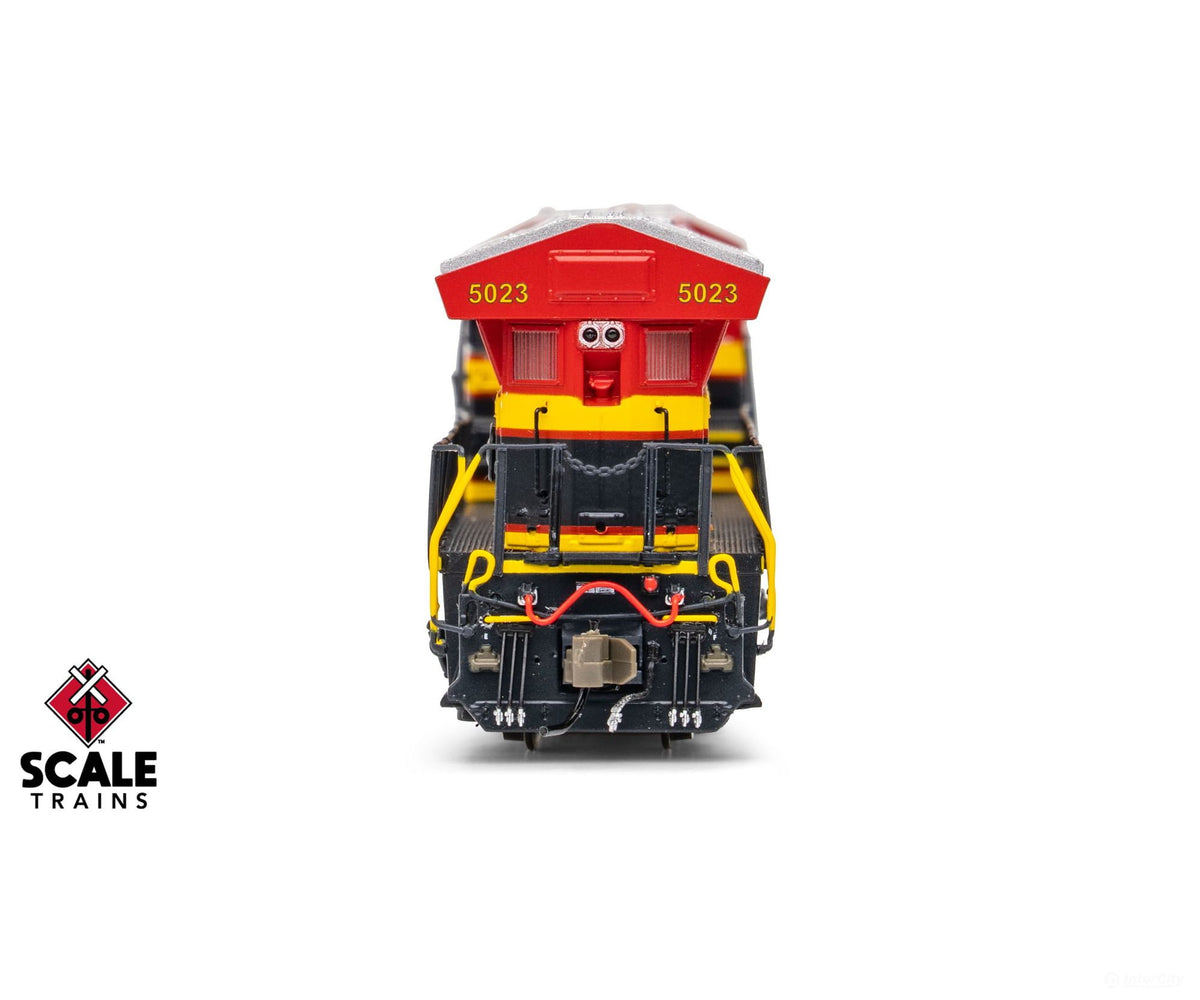 ScaleTrains SXT42531 Rivet Counter N Scale GE ET44AC Kansas City Southern/Belle 5023 DC/DCC Ready - Locomotives