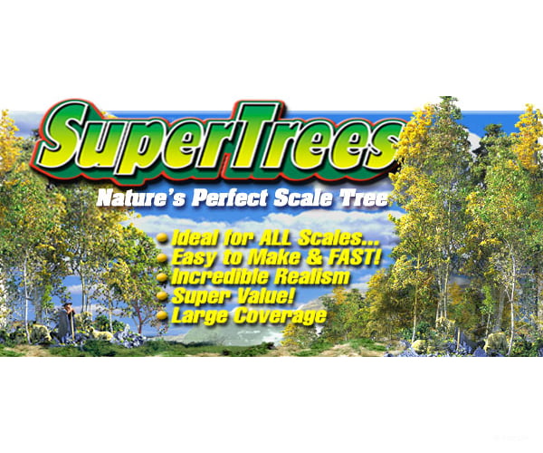 Scenic Express 220 SuperTree(TM) Starter Kit - O/HO-Scale Other Scenery