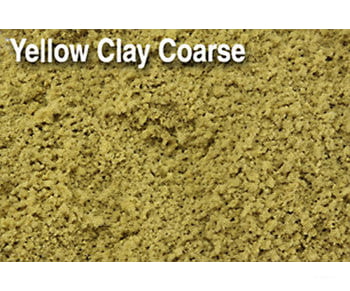 Scenic Express 653-836E Flock & Turf Ground Cover Eco Pack Bag - 48Oz 1.4L Coarse Yellow Clay