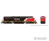 Rapido 540540 N Dash8-40Cm (Dc/Dcc/Sound): Cn - Large Noodle Scheme: #2434 Locomotives