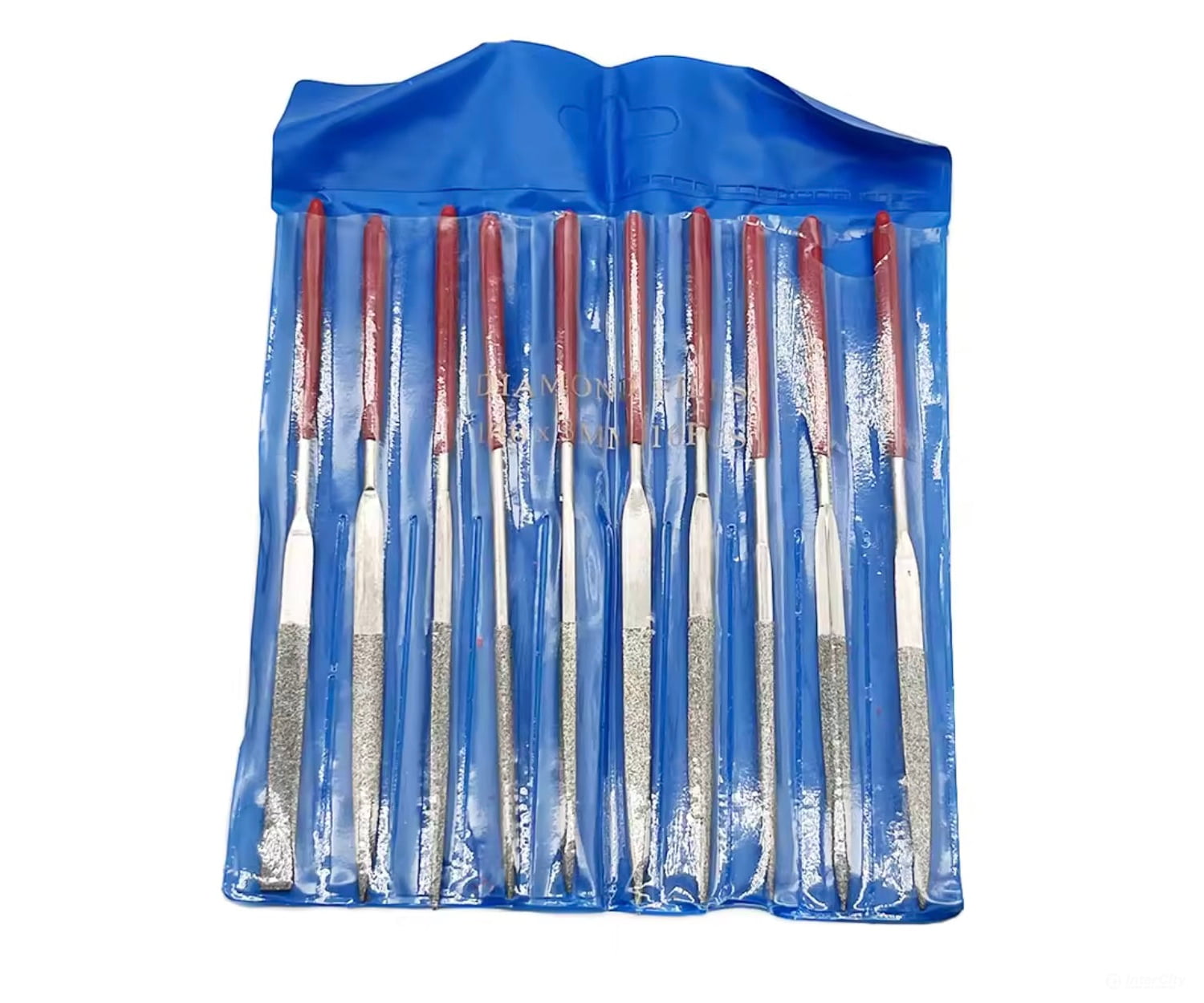 SEL Tools 140mm Hobby Diamond Needle File Set - 10 Files Tools