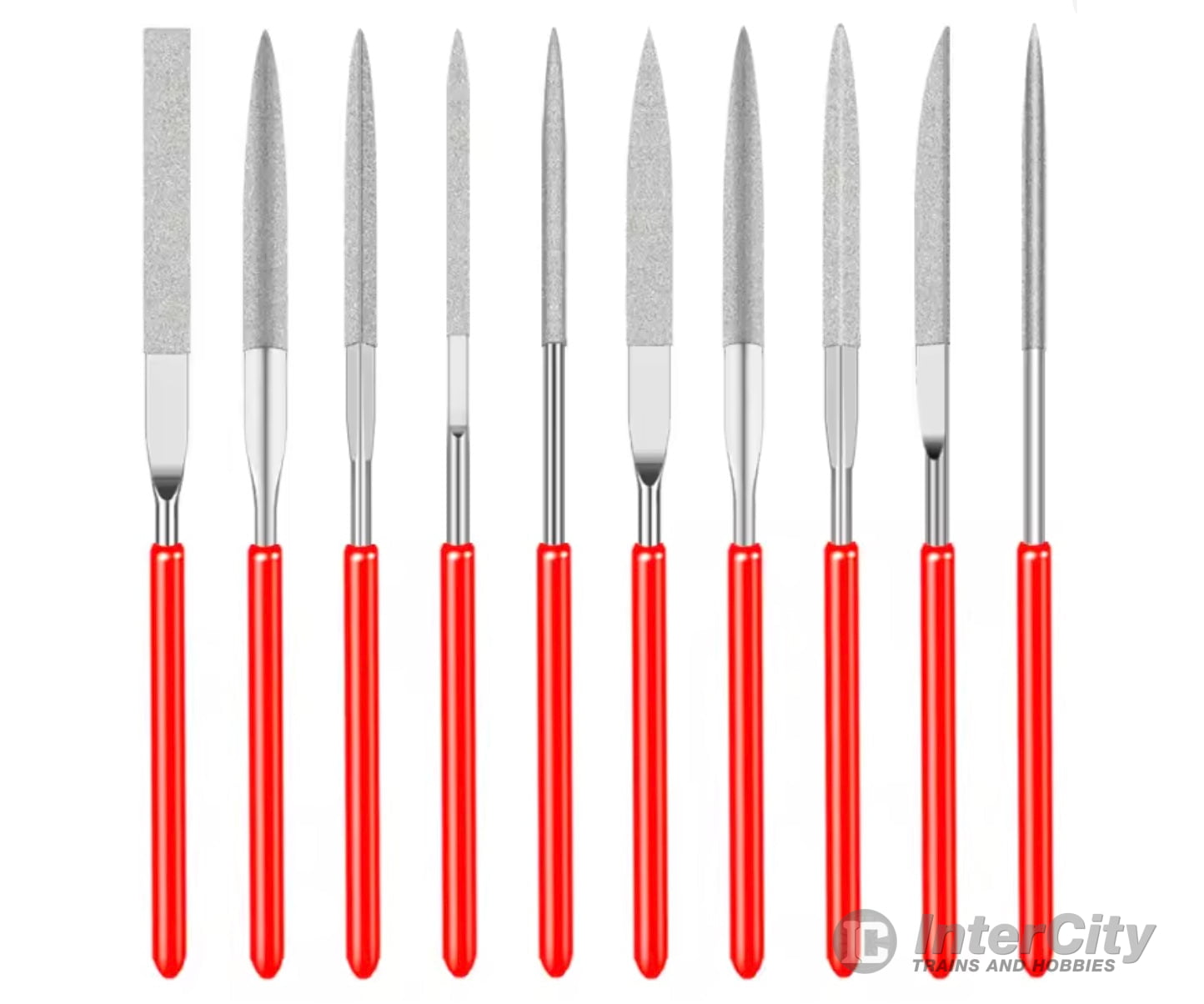 SEL Tools 140mm Hobby Diamond Needle File Set - 10 Files Tools