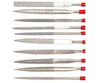 SEL Tools 180mm Large Hobby Diamond Needle File Set - 10 Files Tools