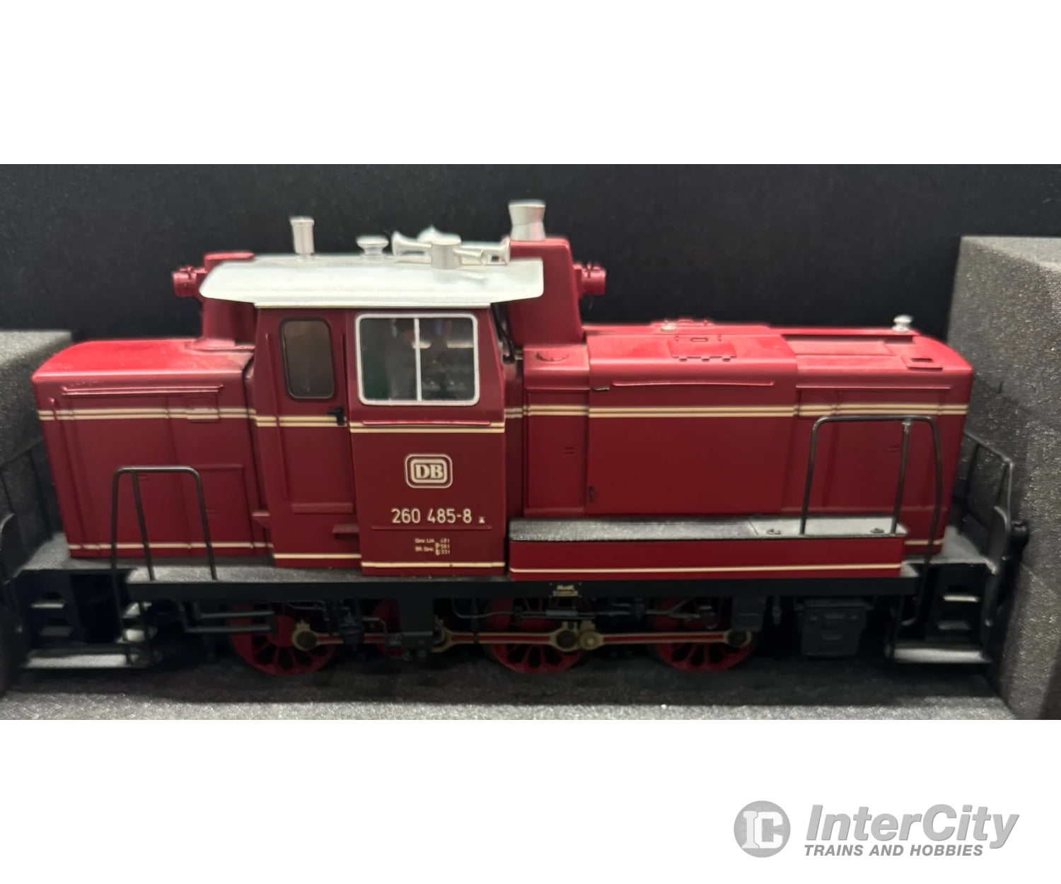 Selten M + L Br260 1-Gauge Pein Br 260 485-8 Diesel Locomotive Db Era 3 European Locomotives