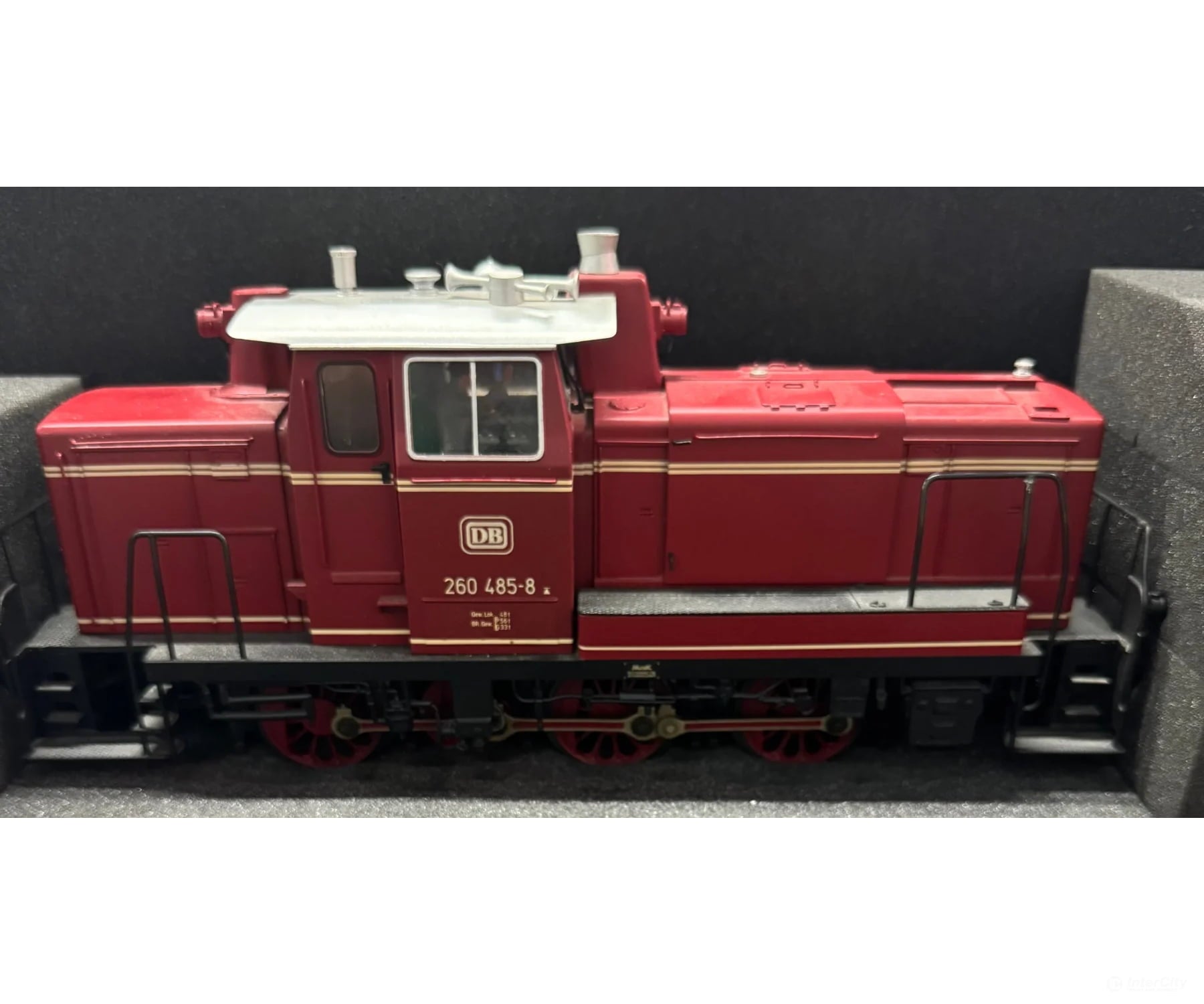 Selten M + L Br260 1-Gauge Pein Br 260 485-8 Diesel Locomotive Db Era 3 European Locomotives