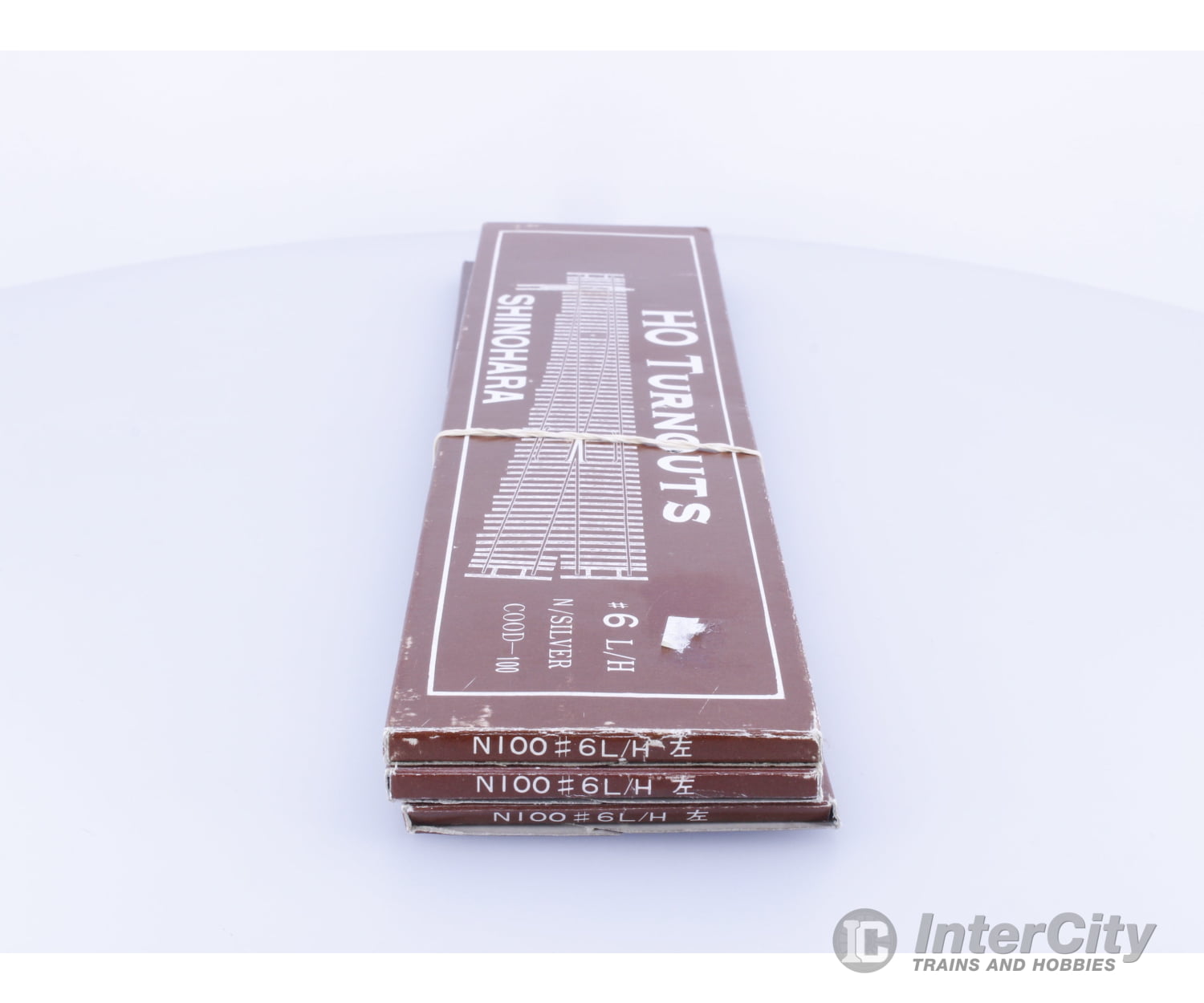 Shinohara 10017 HO #6 Code 100 Left Turnout Bundle of 3 Track & Turnouts