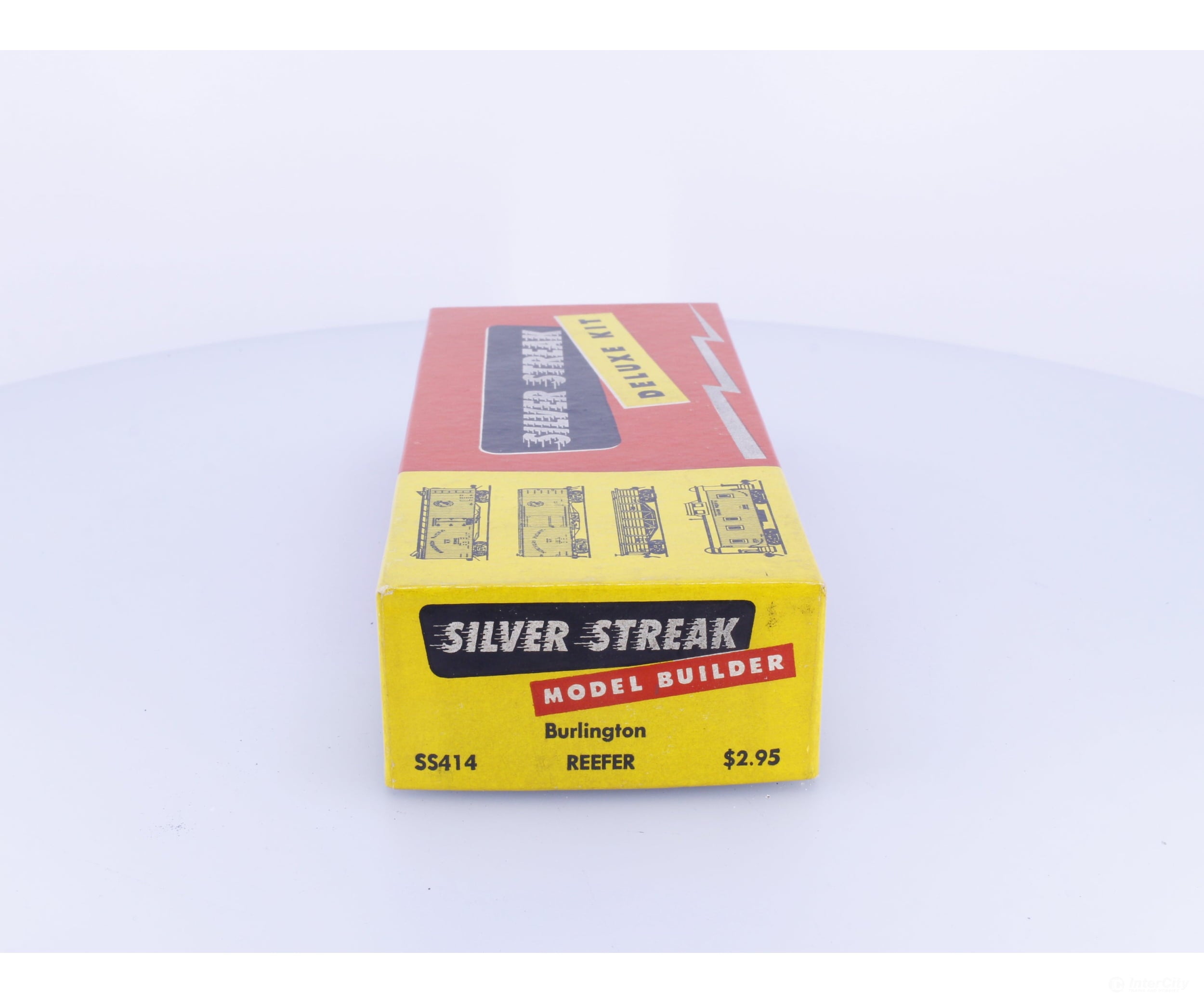 Silver Streak SS414 HO 40’ Refrigerator Boxcar (BREX) Chicago Burlington and Quincey (CBQ) 75210 - Freight Cars