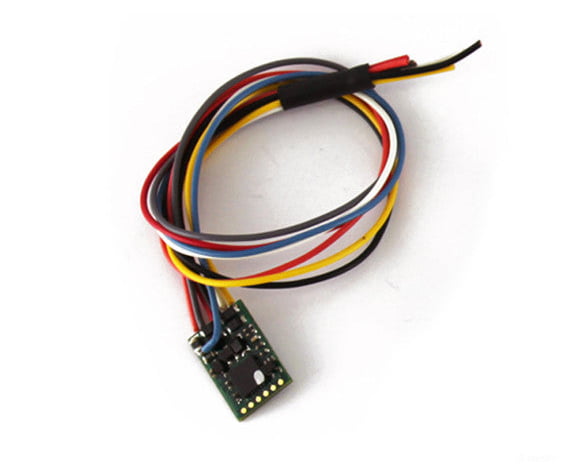 Soundtraxx 851002 Dcc Mobile Decoder - Mc1 Series Only -- N&Z; 2-Function Universal 13 X 9 3Mm