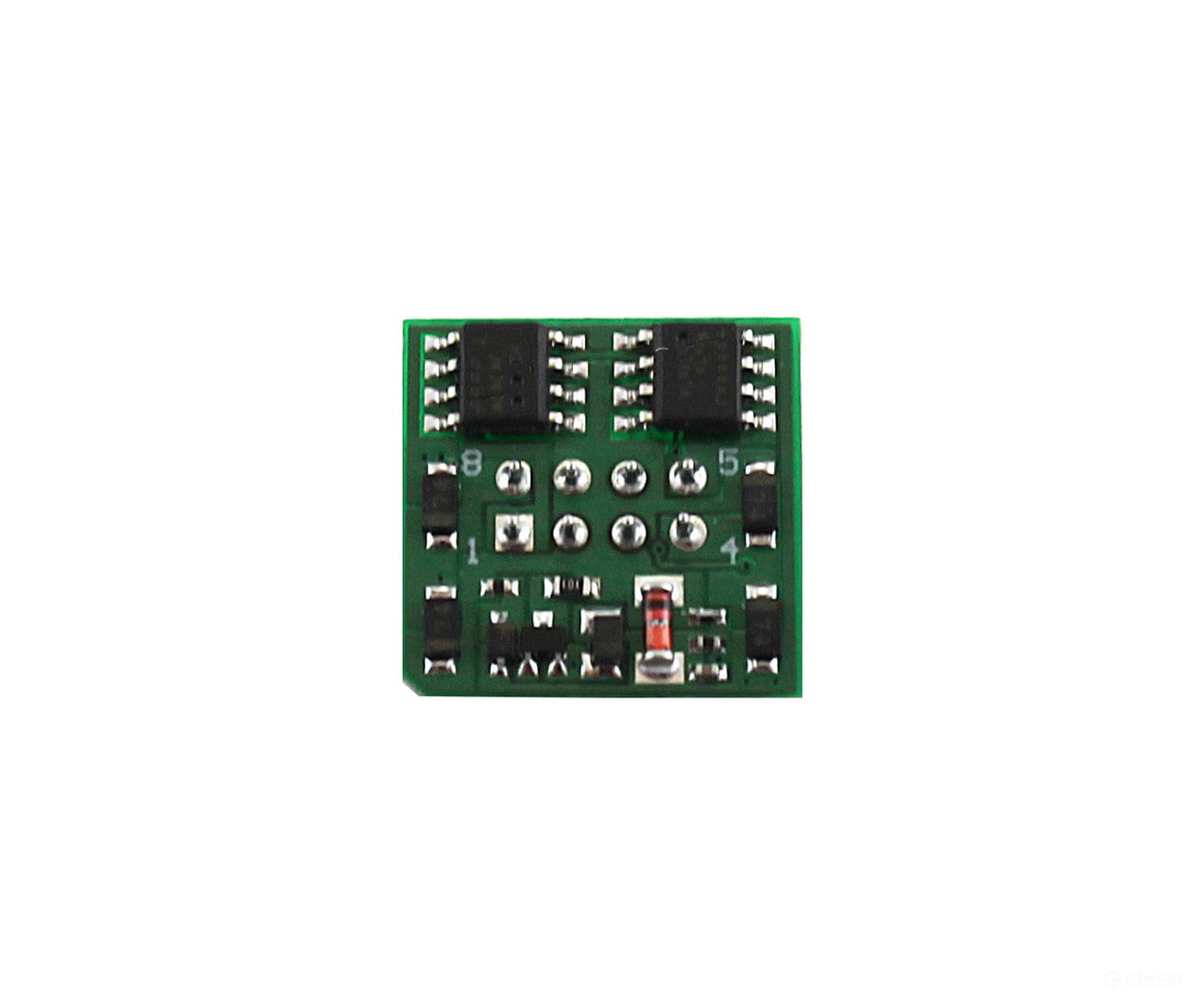 Soundtraxx 852001 Dcc Mobile Decoder - Mc1 Series Only -- Ho: 2-Function Nmra 8-Pin 17 X 17Mm