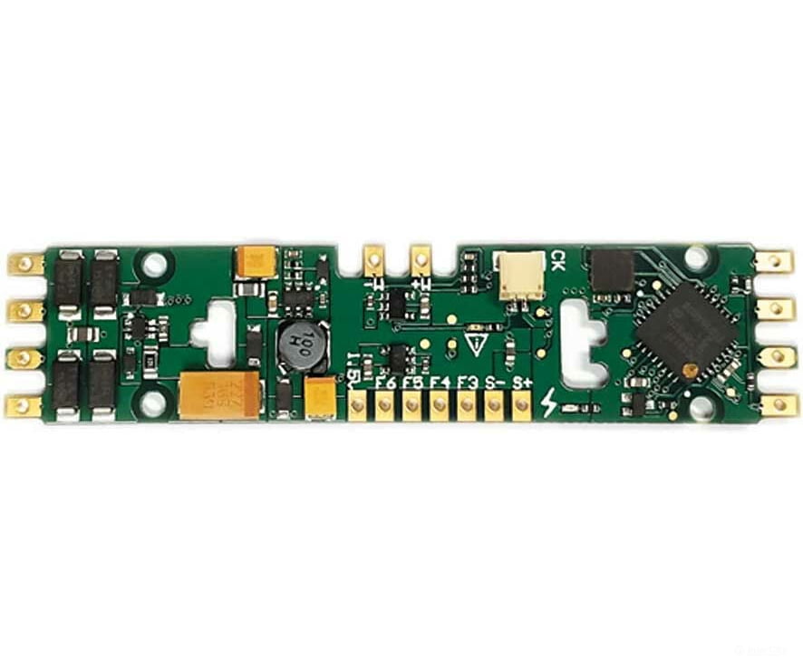 SoundTraxx 882004 ECO-PNP 2-Amp, 6-Function Sound & Control Plug & Play Decoder - Econami(TM) -- Diesel Sounds - Default Title (IC-678-882004)