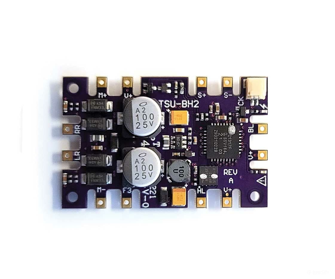 SoundTraxx 884814 TSU-BH2 Sound and DCC Decoder - Tsunami2 -- Steam-2 - Default Title (IC-678-884814)