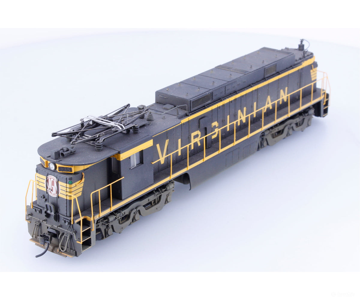 Spectrum 82402 HO GE E33 Flywheel Drive Virginian Electric Locomotive with Tsunami Sound and Weathered Virginia Railway