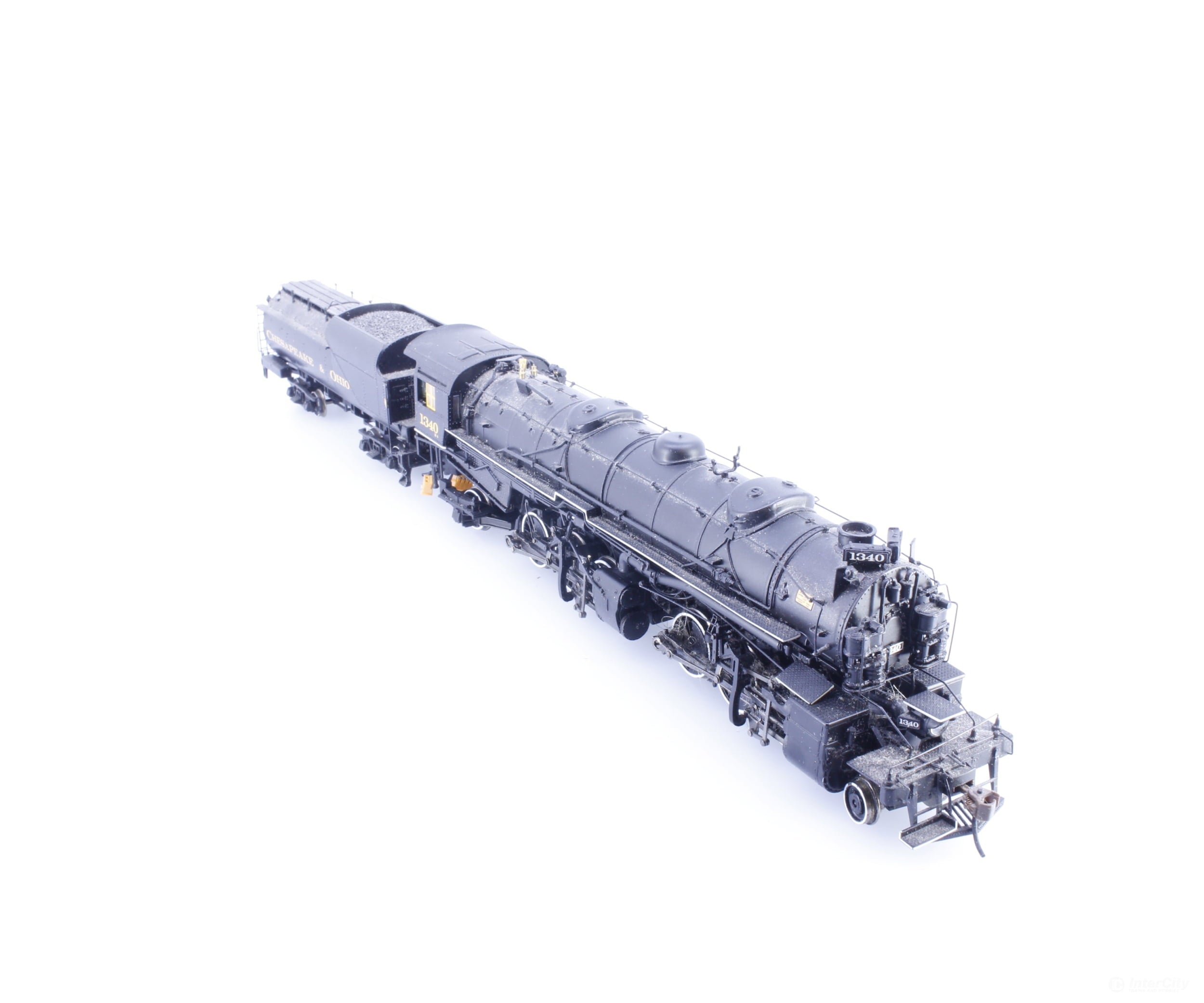 Spectrum 82622 HO 2-6-6-2 Articulated Steam Locomotive w/Vandy VC12 Tender Chesapeake and Ohio (CO) 1340 DC
