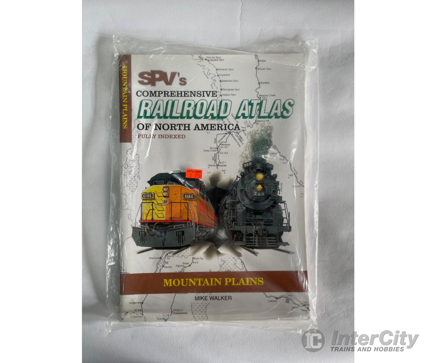 Spv’s Comprehensive Railroad Atlas Of North America: Mountain Plains By Steam Powered Books