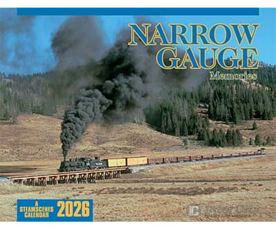 SteamScenes 2026 Calendar - Narrow Gauge Memories Calendars