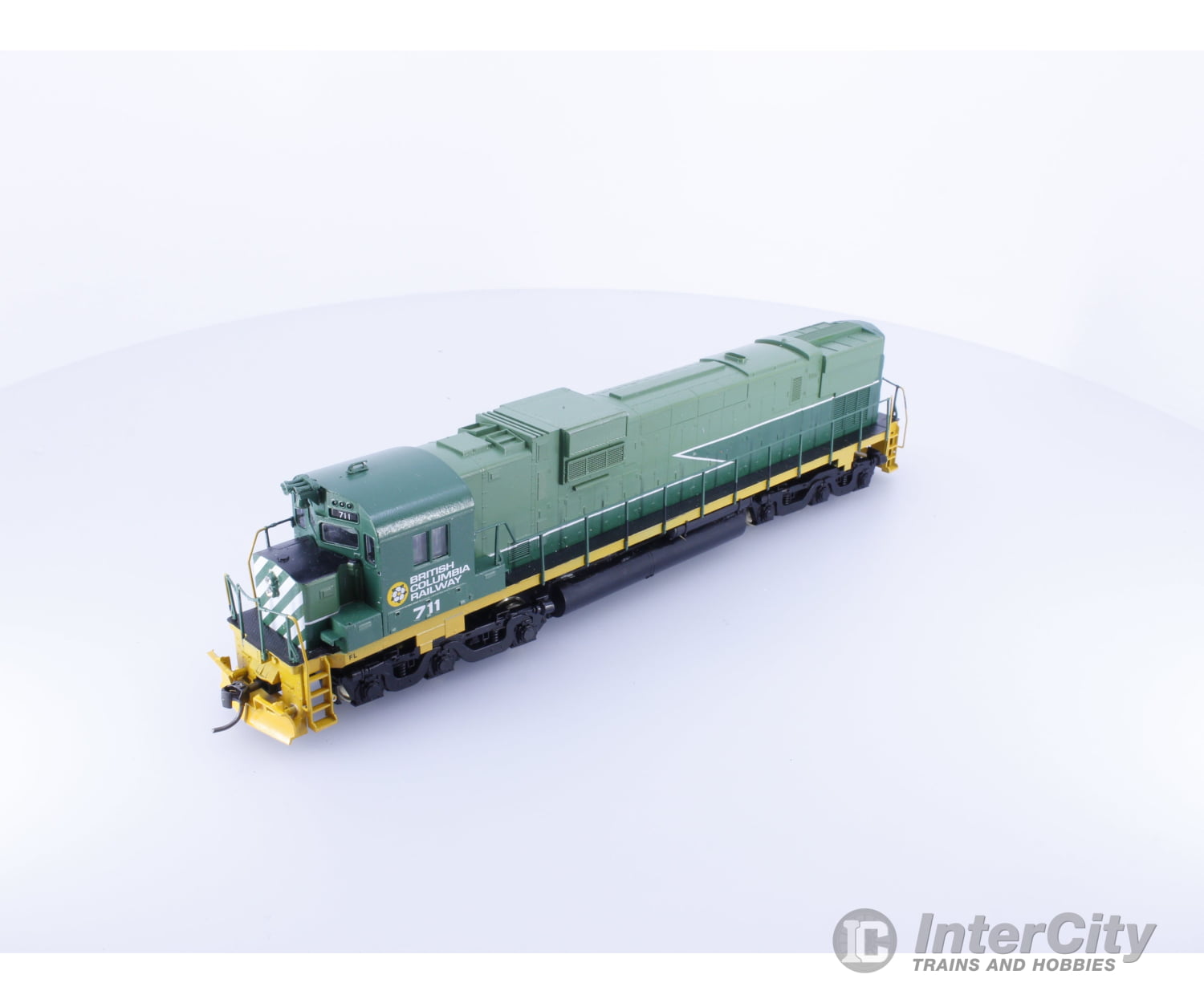 Stewart Hobbies 6300 HO ALCO C-630 Diesel Locomotive with Single Sand Filler BC Rail (BCOL) 711 Analog DC Locomotives