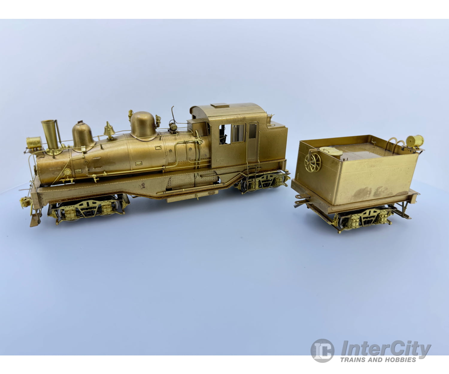 Sunset Models Brass O Pacific Coast Shay (3-Truck) (Samhongsa) Analog Dc Locomotives