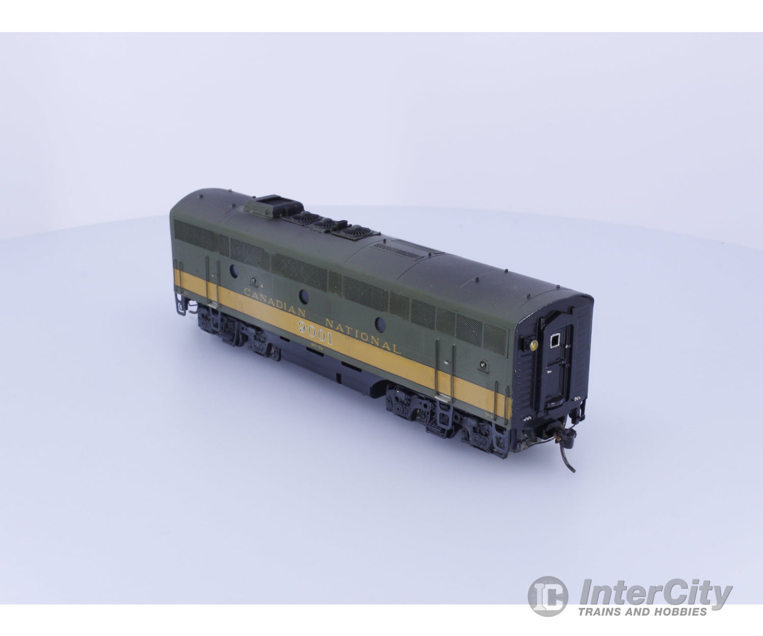 Sunset Models EMDF3B HO Brass Painted EMD F-3 B Unit Canadian National (CN) 9001 Analog DC Locomotives