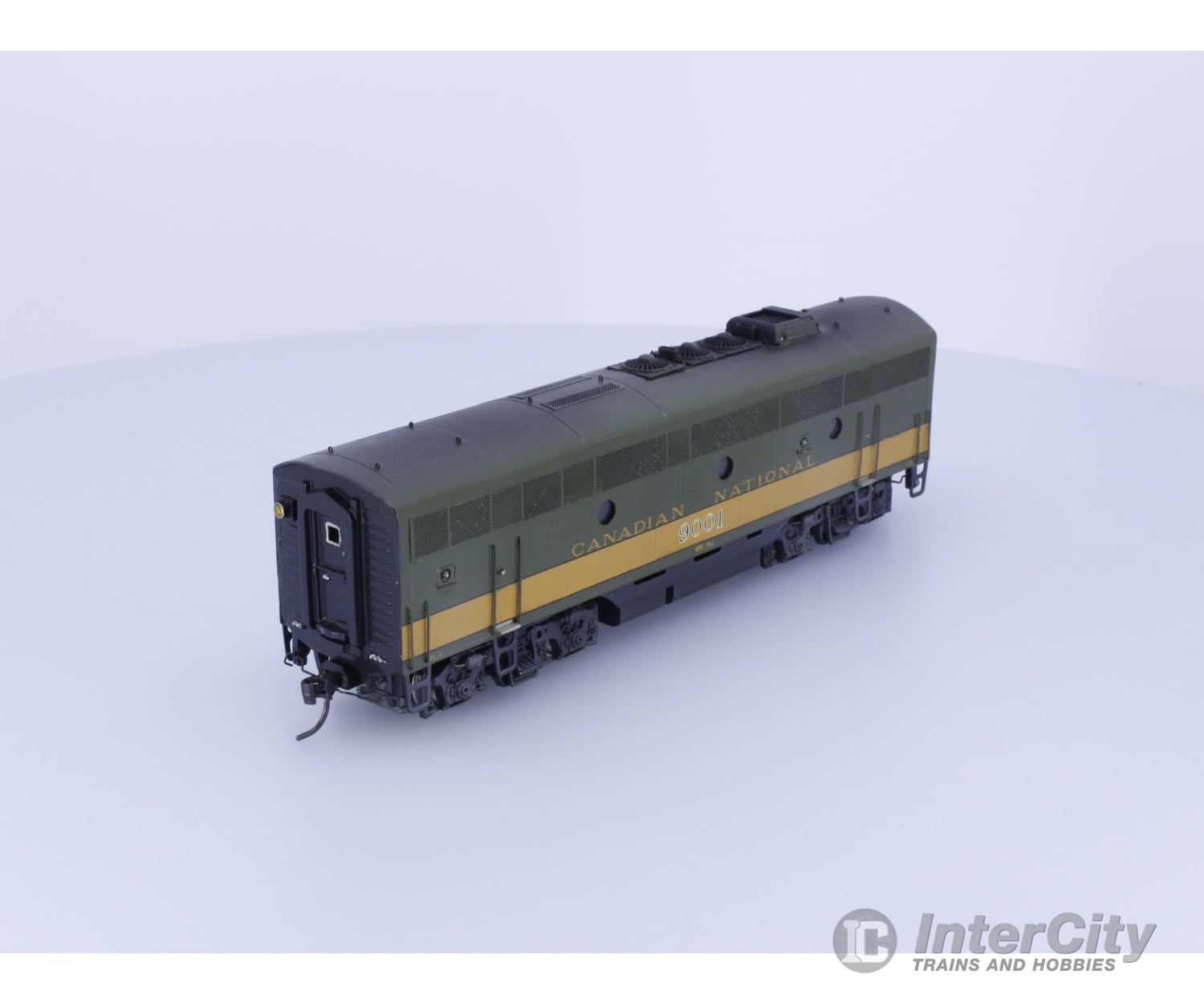 Sunset Models EMDF3B HO Brass Painted EMD F-3 B Unit Canadian National (CN) 9001 Analog DC Locomotives