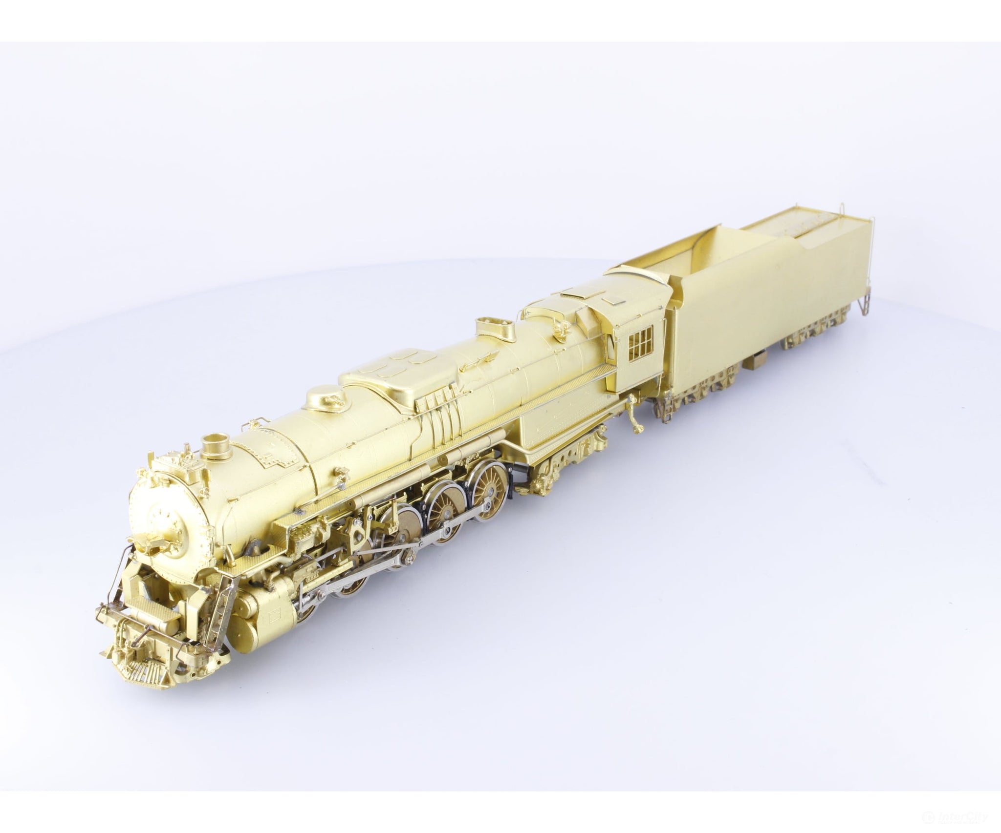 Sunset Models T12104 HO Prestige Series Brass 2-10-4 Class T1 Steam Locomotive Chesapeake and Ohio (CO) Analog DC