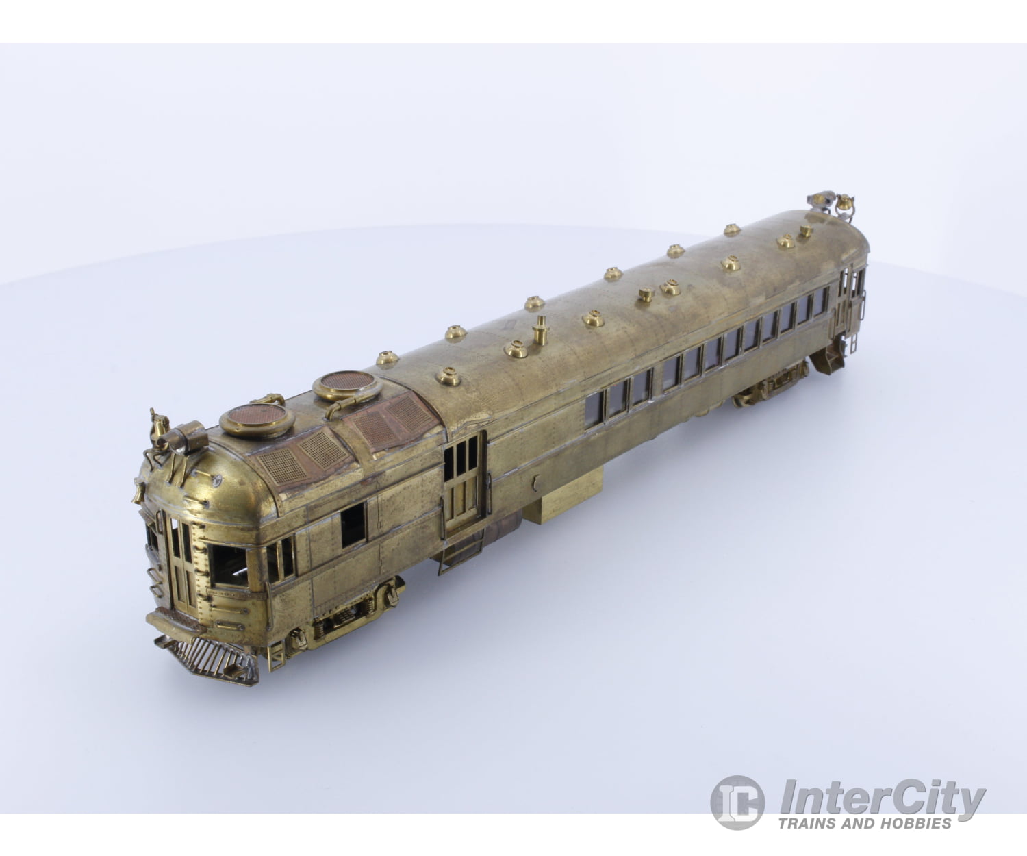 Suydam Brass 350 Ho Brill Gas-Electric Combination Coach Analog Dc Locomotives