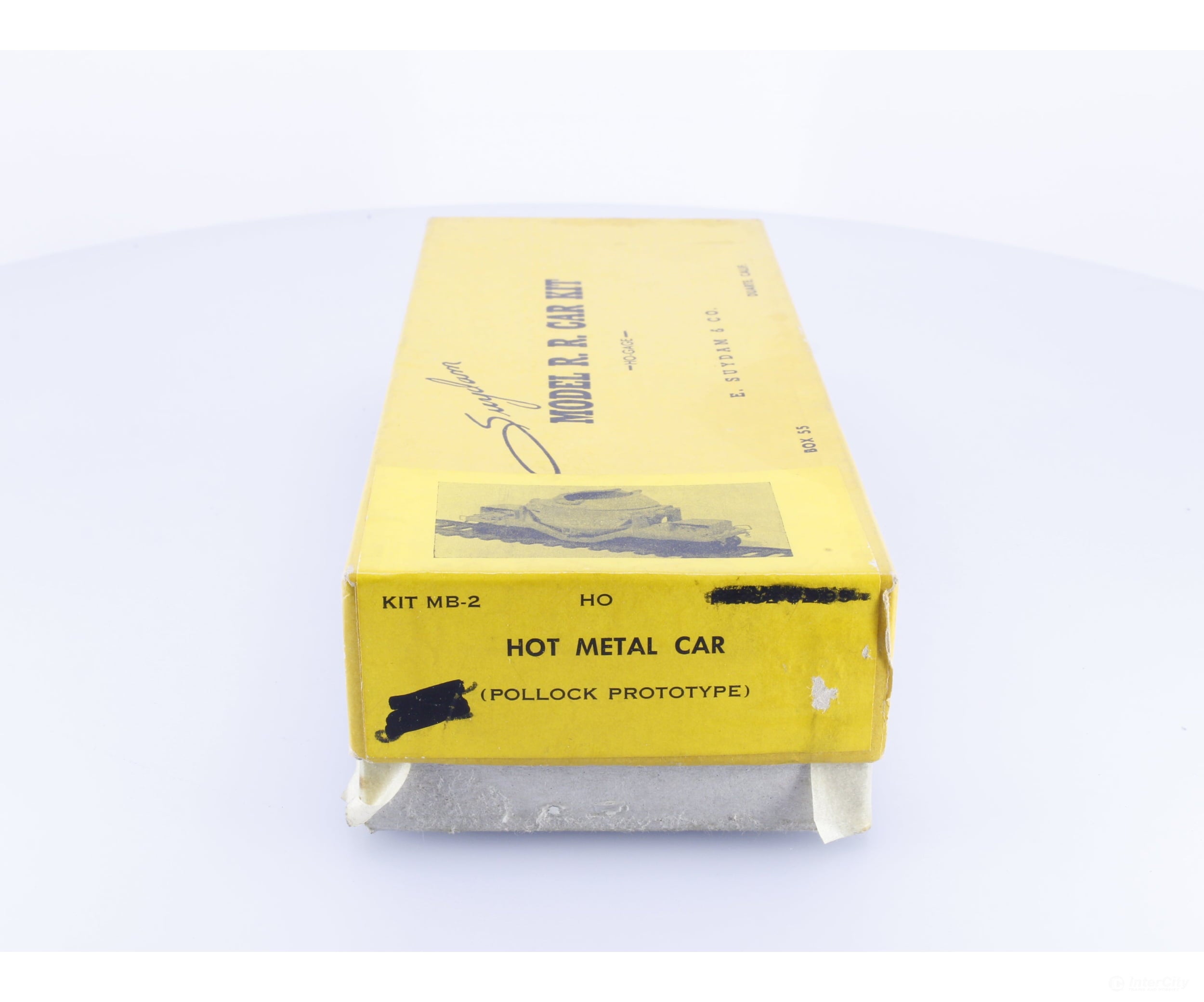 Suydam Brass 55 HO Diecast Metal Hot Metal Car Pollock Prototype - Freight Cars