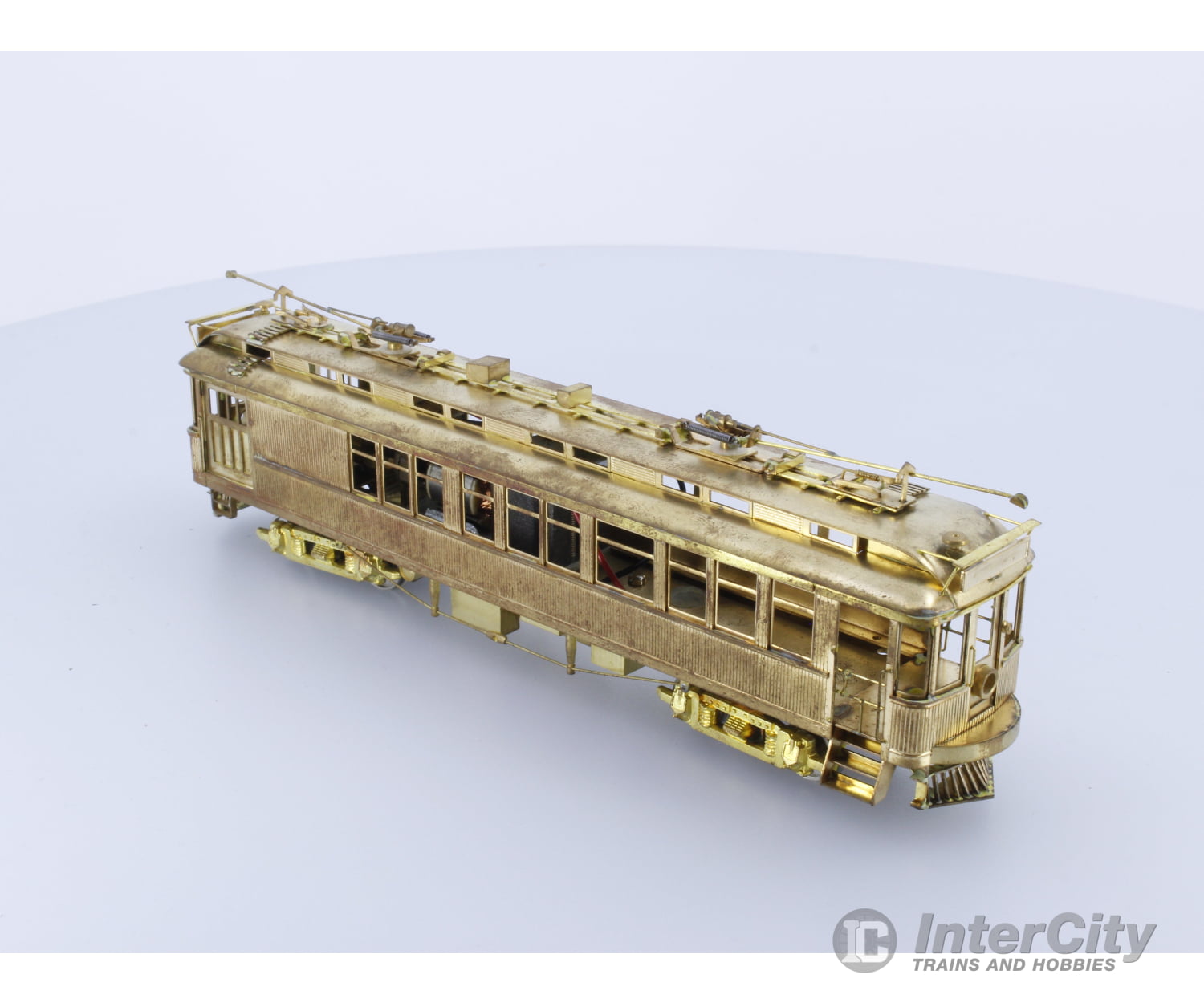 Suydam Brass Ho Wood Interurban Combine Passenger Cars