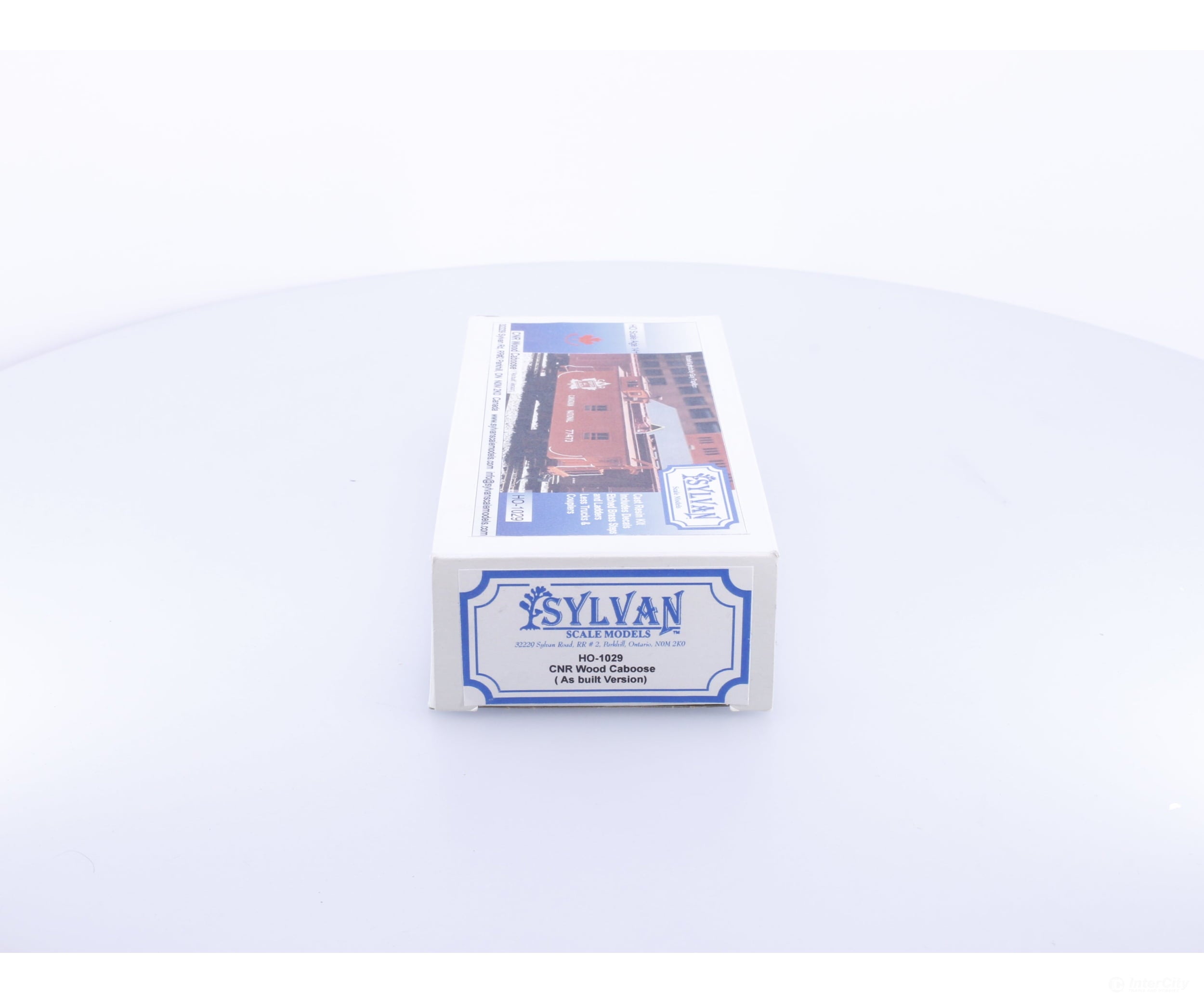 Sylvan Scale Models 1029 HO Wood Caboose Kit As Built Version Canadian National (CN) - Freight Cars