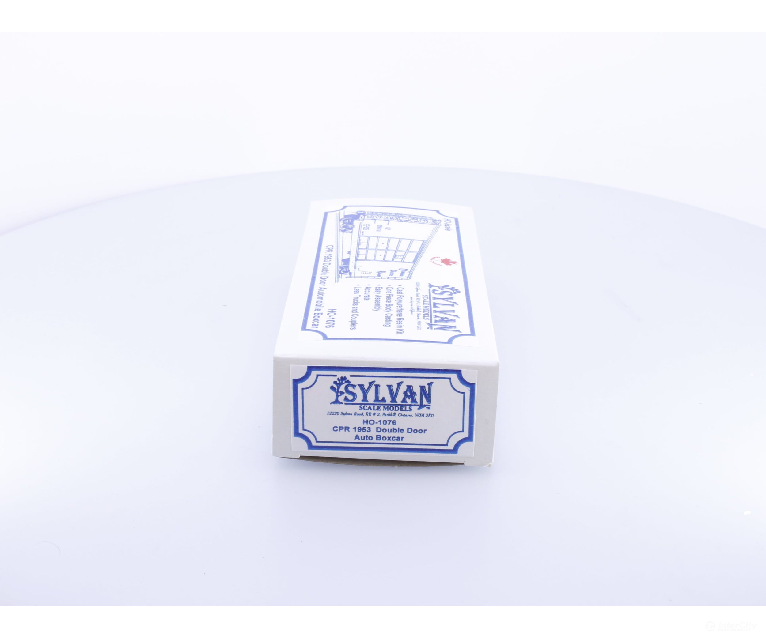 Sylvan Scale Models 1076 HO 1953 Double Door Automobile Boxcar Kit Canadian Pacific (CP) - Freight Cars