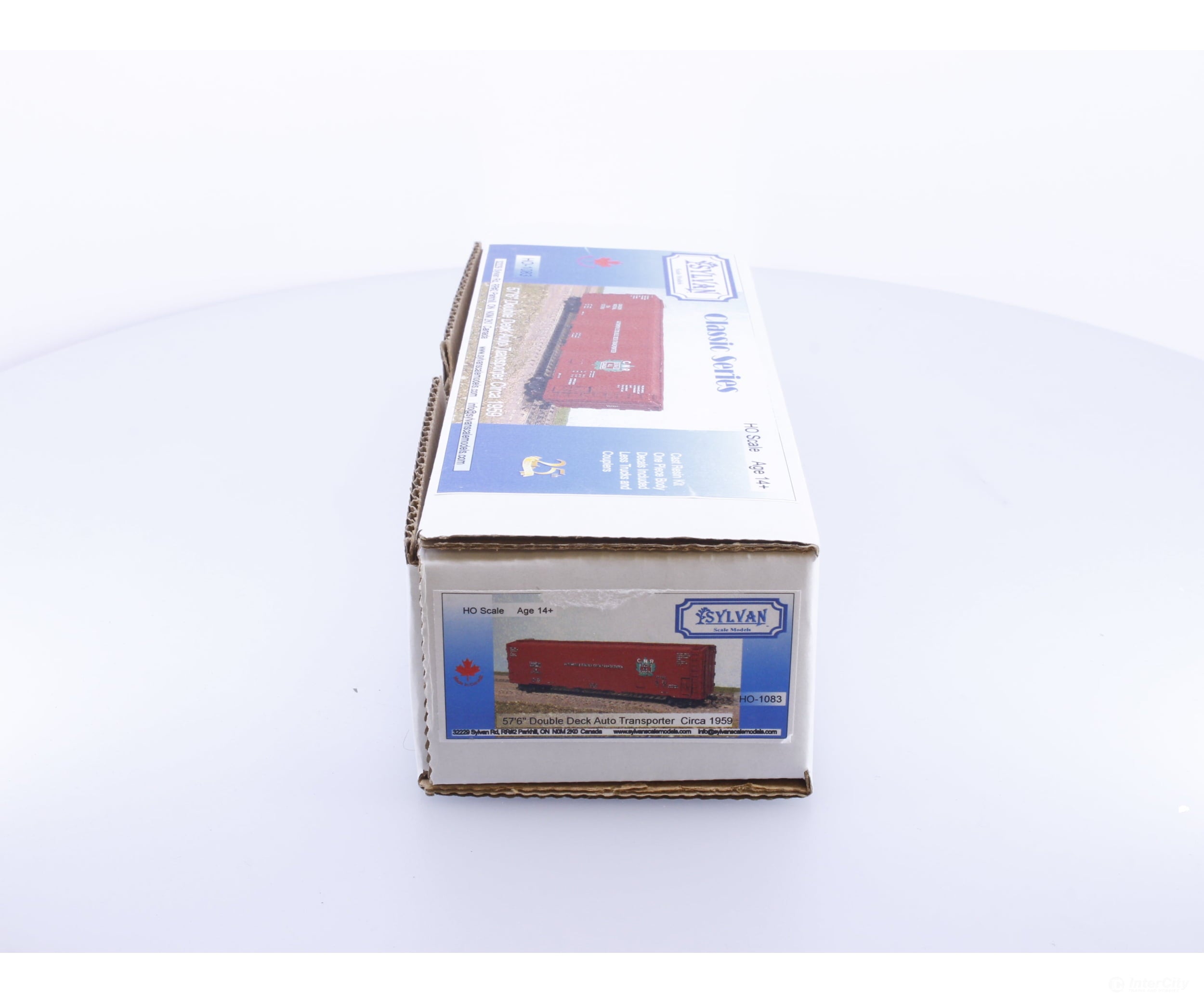 Sylvan Scale Models 1083 HO 57’6’ Double Deck Auto Transporter Kit Circa 1959 #2 Canadian National (CN) - Freight Cars