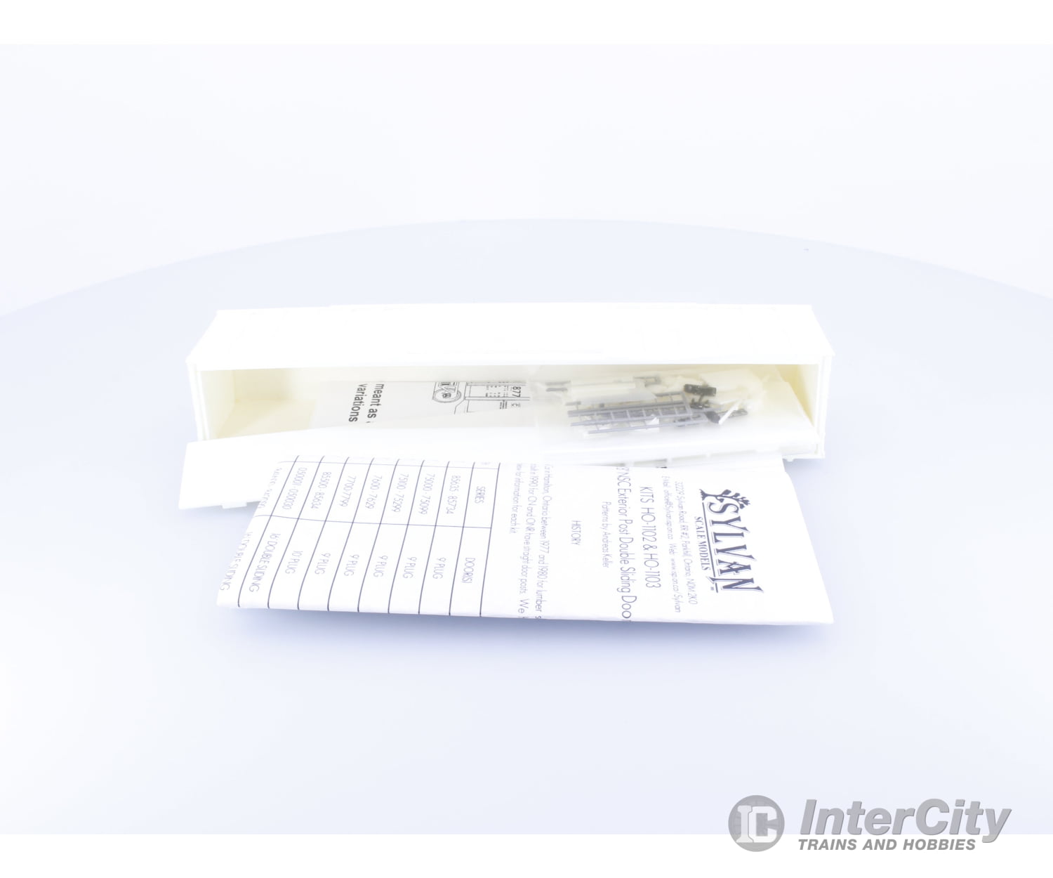 Sylvan Scale Models 1103 HO 52’8’’ Newsprint Boxcar BC Rail (BCOL) Freight Cars