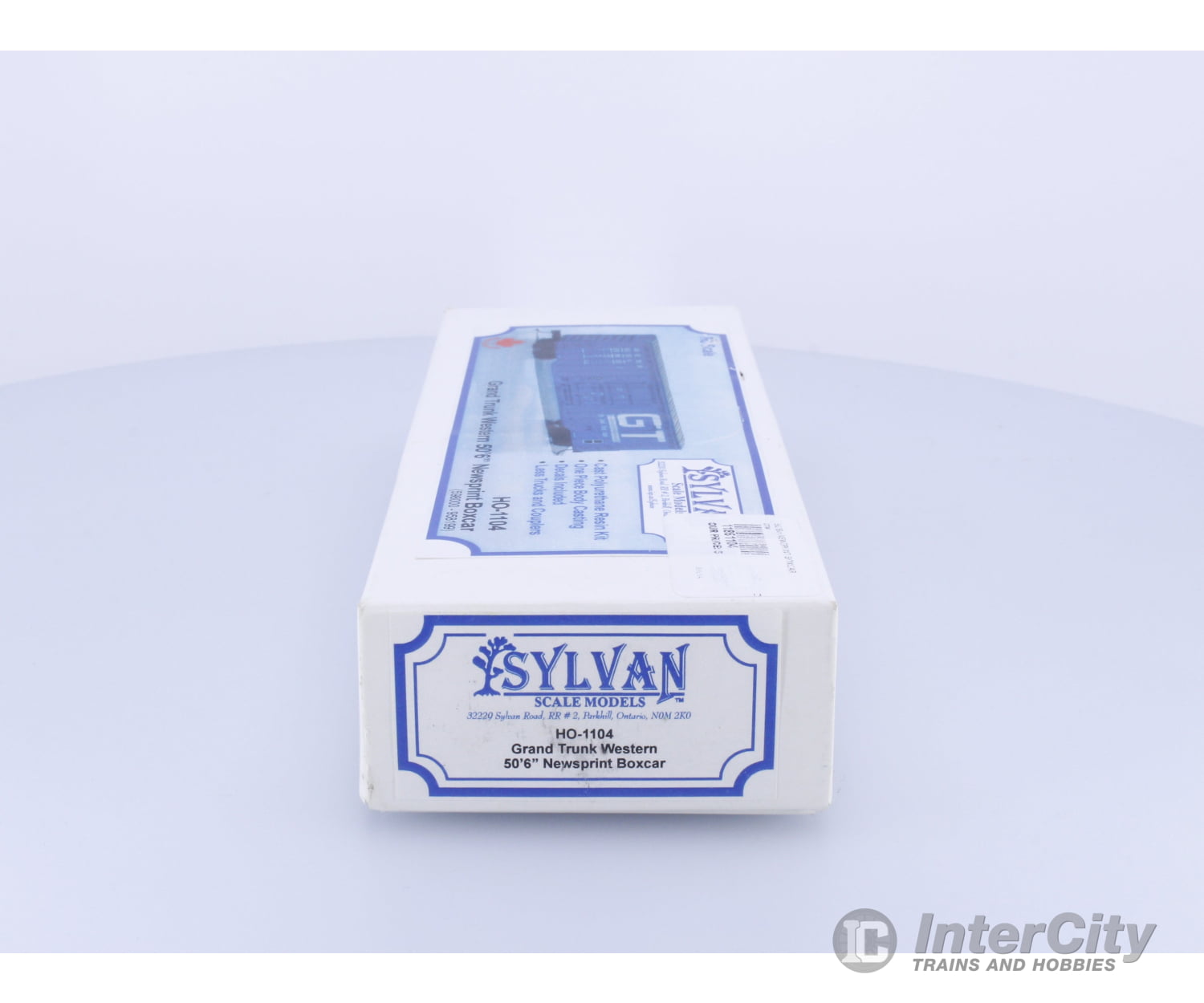 Sylvan Scale Models HO-1104 HO 50’6’’ Newsprint Boxcar Kit Grand Trunk Western (GTW) Freight Cars