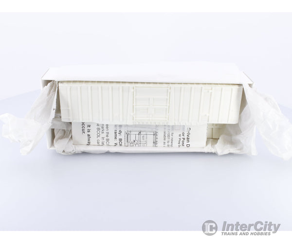 Sylvan Scale Models HO-1105 HO 50’ Newsprint Box Car Kit BC Rail (BCOL) Freight Cars