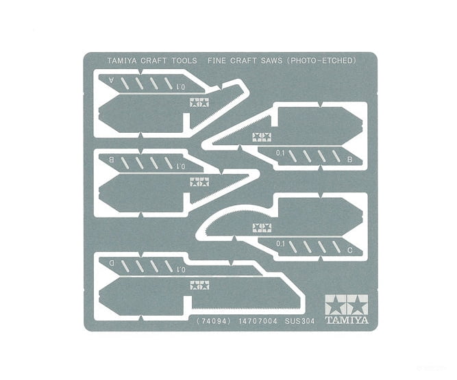 Tamiya 74094 Photo-Etched Craft Saw Tools