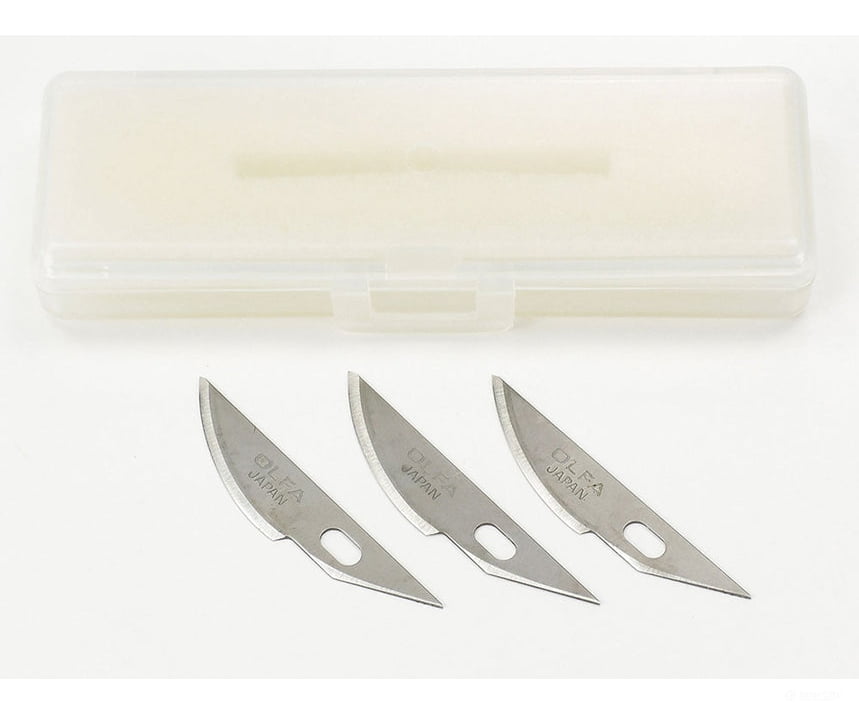 Tamiya 74100 Modeler Knife Pro Curved 3Pc Tools