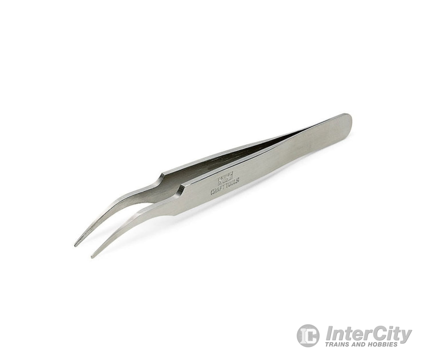 Tamiya 74108 Hg Angled Tweezers Round Tip Tools