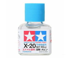 Tamiya 80030 X20 Enamel Thinner 40Ml - Default Title (CH-900-80030)