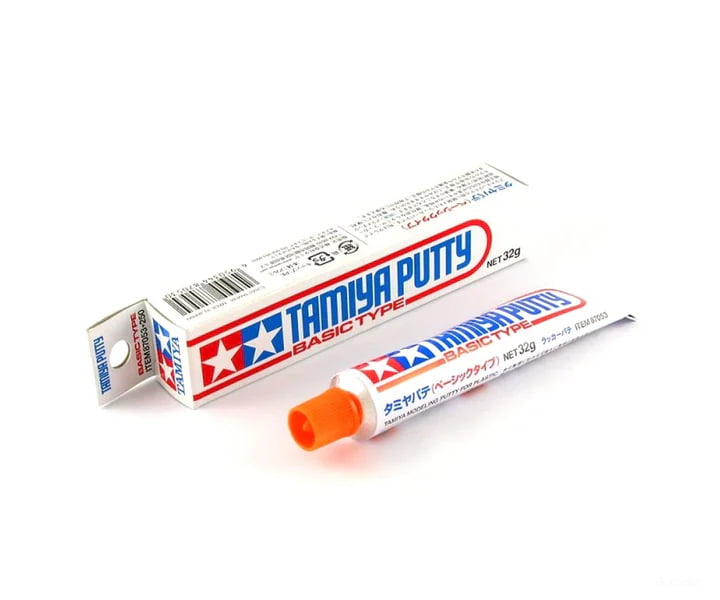 Tamiya 87053 Basic Type Putty - 1.13oz 32g Tube (gray) Tools